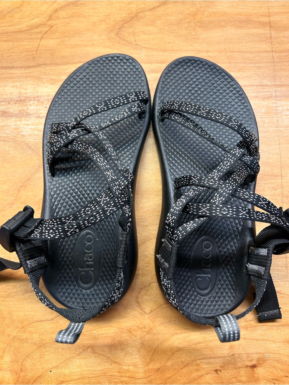 Chaco Kids Black Strappy Sandals